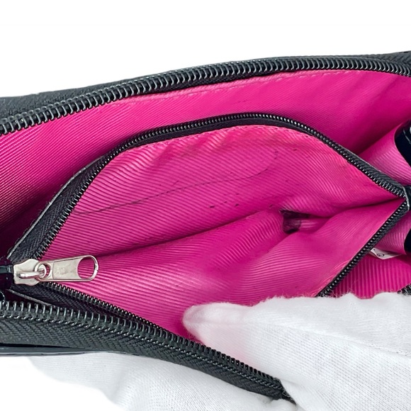 SANRIO HELLO KITTY LOUNGEFLY  Quilted Patent Zip Around Wallet - Picture 6 of 9